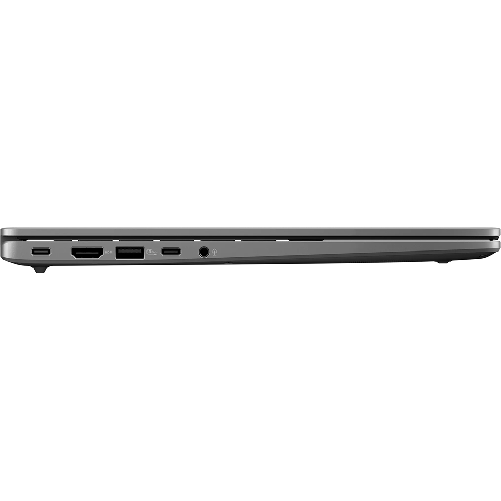 14" ASUS Vivobook S14 M3407HA, AMD Ryzen 7 260, RAM 16 ГБ, SSD 512 ГБ, AMD Radeon Graphics, Без ОС, серый (90NB16E1-M00310)